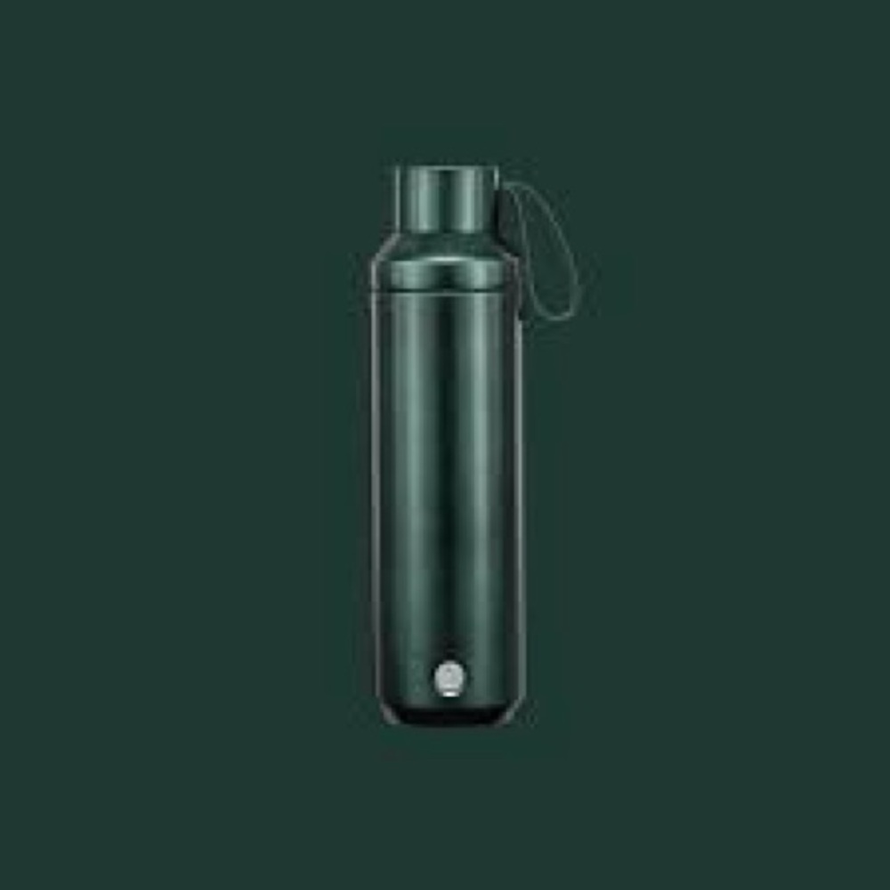 NEW WITH TAGS Green Stainless-Steel Water Bottle - 20 fl oz